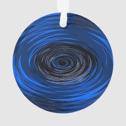 Blauwe orkaan ornament (achterkant)