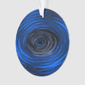 Blauwe orkaan ornament (voorkant)