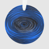 Blauwe orkaan ornament (voorkant)