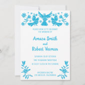 BLAUWE OTOMI-AANKONDIGING AANKONDIGING (Voorkant)