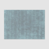 Blauwe oude bladstructuur tissuepapier (Voorkant)