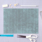 Blauwe oude bladstructuur tissuepapier (Craft)