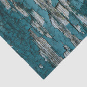 Blauwe, oude pellingschilderwandtextuur tissuepapier (Detail)