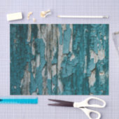 Blauwe, oude pellingschilderwandtextuur tissuepapier (Craft)