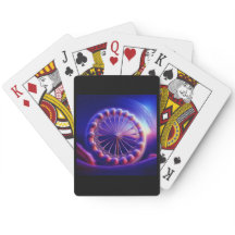 Blauwe paardebloem fractal