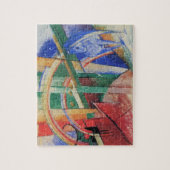 Blauwe paarden met regenboog door Franz Marc Legpuzzel (Verticaal)