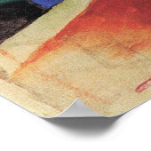 Blauwe paarden met regenboog door Franz Marc Poster (Hoek)