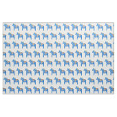 Blauwe paardenverbinding stof (Yard (91,4 cm))