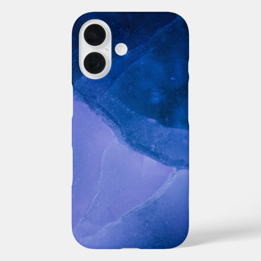 Blauwe Paarse Abstracte kunstfoto Case-Mate iPhone Case (Achterkant)