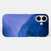 Blauwe Paarse Abstracte kunstfoto Case-Mate iPhone Case (Achterkant (horizontaal))