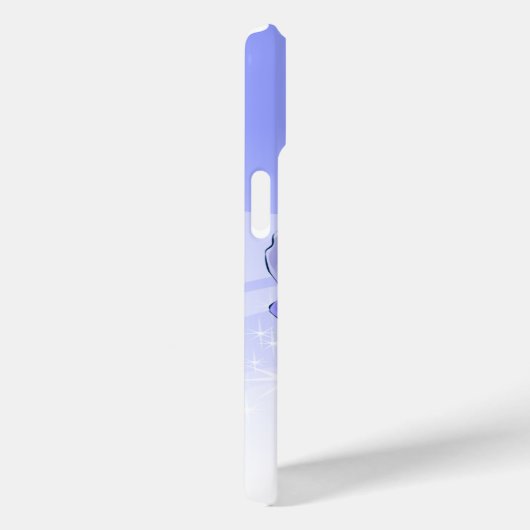 Blauwe Paarse anemoon bloemen Case-Mate iPhone Case (Achterkant / Rechts)