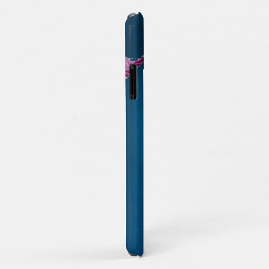 BLAUWE PAARSE BERRIA EN MONOGRAM VAN ZWEEKDIEREN Case-Mate iPhone CASE (Achterkant/rechts)