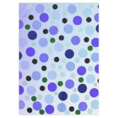 Blauwe Paarse en groene stippen, Tafelkleed (Voorkant)