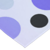 Blauwe Paarse en groene stippen, Tafelkleed (Gekanteld)