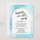 Blauwe Paarse goudinkt, gelukkig altijd na partijp Kaart (Voorkant)