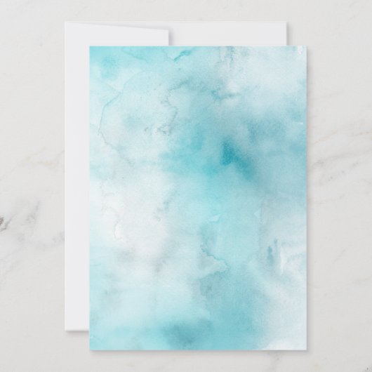 Blauwe Paarse goudinkt, gelukkig altijd na partijp Kaart (Achterkant)