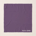 Blauwe paarse kleurennaam sjaal<br><div class="desc">Blauwe paarse kleurennaam</div>