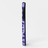 Blauwe Paarse luipaard Case-Mate iPhone Case (Achterkant/links)