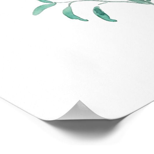 blauwe paarse Plumbago auriculata, kleur van het w Poster (Hoek)