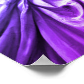 Blauwe Paarse Pop Kunstbeeld van de Vrijheid New Y Poster (Hoek)