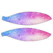 Blauwe paarse sterrenmelkhemel mini basketbal (Panelen)