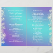 Blauwe paarse strandstrande (Voorkant)