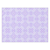 Blauwe Paarse tuin Tafelkleed (Voorkant (Horizontaal))