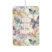 Blauwe Paarse vlinder Luchtverfrisser (Voorkant)