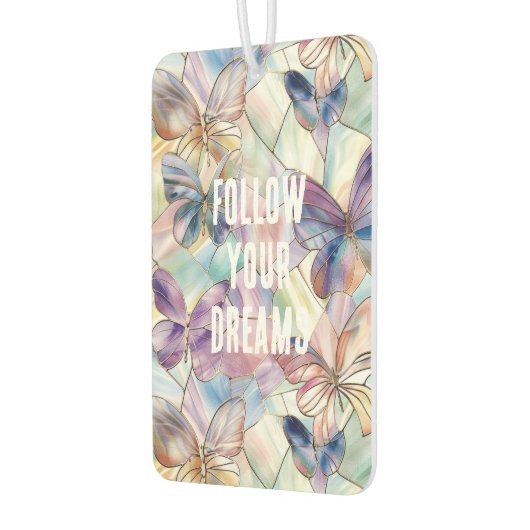 Blauwe Paarse vlinder Luchtverfrisser (Links)