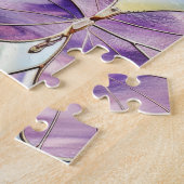Blauwe Paarse Vlinders Legpuzzel (Zijkant)