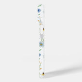 Blauwe Paarse Waterverf Wildflower Case-Mate iPhone Case (Achterkant / Links)