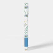 Blauwe Paarse Waterverf Wildflower Naam Case-Mate iPhone Case (Achterkant / Rechts)