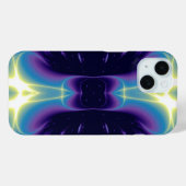 BLAUWE PAARSE WIT LICHTWAVES Case-Mate iPhone CASE (Achterkant (horizontaal))