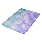 Blauwe & paarse wolkenwerveling badmat (Gekanteld)
