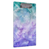 Blauwe & paarse wolkenwerveling klembord (Rechts)