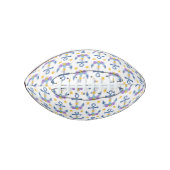 Blauwe Paarse zeeschelvis American Football (Voorkant)