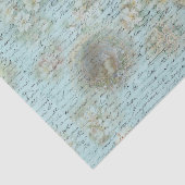 Blauwe paasvogels en nesten Decoupage papier (Detail)