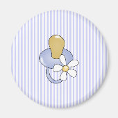 Blauwe Pacifier Magneet (Voorkant)