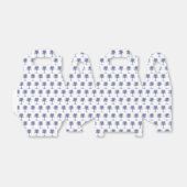 Blauwe Palmboom Bedankdoosjes (Uitgevouwen)