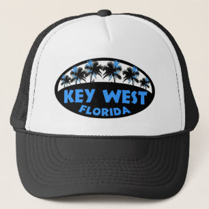 Blauwe palmen uit West Florida Trucker Pet