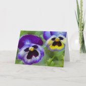 Blauwe panelen kaart (Voorkant)