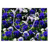 Blauwe panelen large cadeautasje (Voorkant)