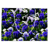 Blauwe panelen large cadeautasje (Achterkant)