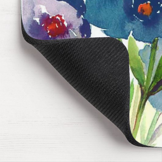 Blauwe panelen muismat (Hoek)