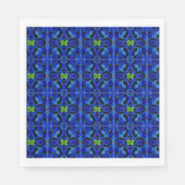Blauwe papieren servetten (Voorkant)