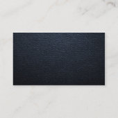 Blauwe papierstructuur voor achtergrond visitekaartje (Achterkant)