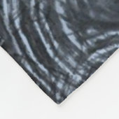 blauwe pasleydeendeken fleece deken (Hoek)