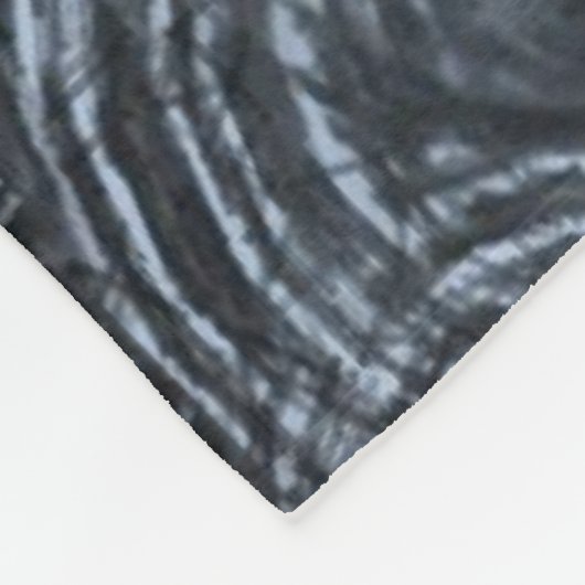 blauwe pasleydeendeken fleece deken (Hoek)