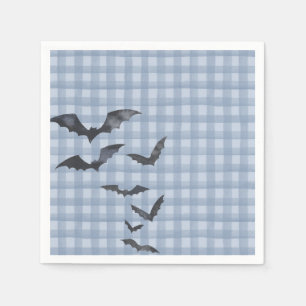 Blauwe Pastel Little Boo Geest Verjaardagsdessert Servet
