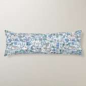 blauwe pastelborst lichaamskussen (Voorkant)